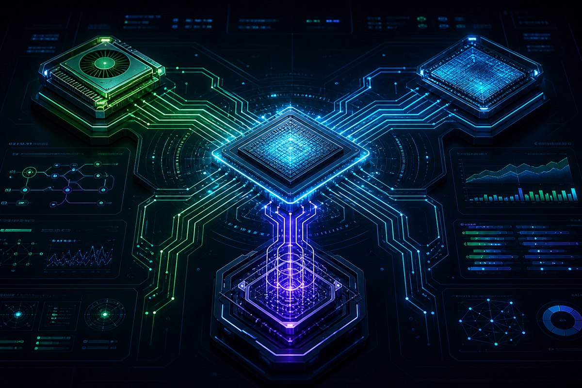 Silicon Quantum Orchestrator product interface visualization